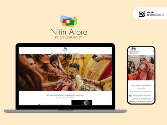 Nitin Arora Photography app screen 2